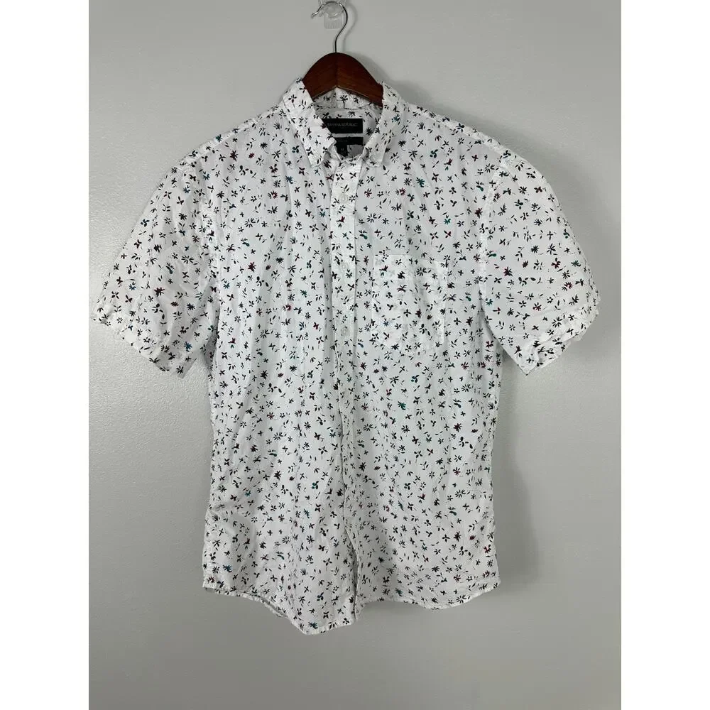 Banana Republic Slim Fit Organic Cotton Shirt